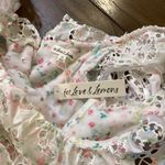 For Love & Lemons Magnolia Mini eyelet Dress Floral Puff Sleeve White XS NWT Photo 4