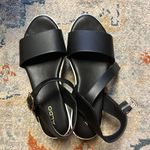 ALDO Black Platform Sandals Photo 1