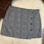 Joe Boxer  black/white plaid winter wrap skirt sz 2x NWT Photo 0