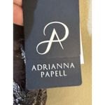 Adrianna Papell Womens Purple Metallic Embroidered Pop Over Mob Dress Size 16 Photo 7