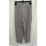 WAYF  Gray Knit Sweater Pull On Pants Tie Waist Super Soft Cozy Dressy Officewear Photo 2