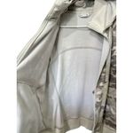 Athleta Triumph Printed Hoodie Jacket Womens Large Camo Full Zip Photo 5