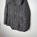 Marvin Richards black quilted puffer zip up winter jacket coat womens large Photo 2