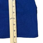 La Blanca Island Fare Blue Crochet Detail Tunic Coverup MEDIUM Beach Resortwear Photo 7