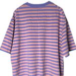 Marc Jacobs  Striped T-shirt Dress Pastel Lavender Multi Size M/L Photo 10