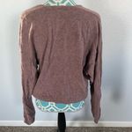 Free People  Cashmere V Neck Sweater Mauve size Small So Soft! Photo 3