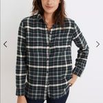 Madewell  Classic Ex-Boyfriend Shirt Baywood Plaid Small Photo 3