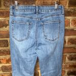 Just Black Denim JBD Light Wash Blue Skinny Raw Hem Jeans Women's Size 27 Photo 5