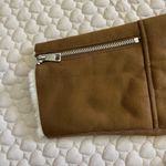 River Island NWT Women's  AVIATOR FAUX Sheepskin JACKET UK Size 14 Photo 5