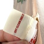 Sundance Peony Floral Embroidered Sleeveless Dress Beige Green Pink Size 8 Photo 13