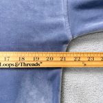 UGG  Women's Velour Pullover Hoodie Periwinkle Blue Drawstring Large‎ Lounge Soft Photo 7