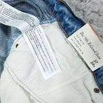 Abercrombie & Fitch Abercrombie 24 Short 90s Relaxed Fit High Rise Jeans Medium Wash Blue Size 37 Photo 4
