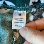 Star Patterned Polyester Womens Pajama Pants Black Size M Photo 2