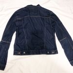 Marithe Francois Girbaud Size M Denim Jacket Jean Dark Wash Blue Vintage Unisex Size M Photo 3