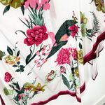 Anthropologie  Velvet Ruana Kimono Floral Print Size OS Photo 5