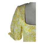 Lost + Wander  Dress Women Small Yellow Floral Sweet Summer Daze Midi NWT Boho‎ Photo 8