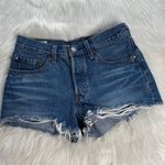 Levi's Levi’s Indigo Avenue High Rise Denim Cut Offs Photo 1