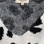 Cheetah Print Sweater Black Size M Photo 2