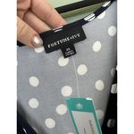Fortune + Ivy  Dress Roanne Faux Wrap Polka Dot Plus Sz 2X Spring Romantic Blue‌ Photo 8