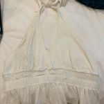 Cotton Candy LA White V Neck Tie Tank Top Photo 2