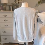 Green Tea Comfy Gray Sweatshirt Photo 5