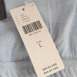 Sunday in Brooklyn  Anthropologie Terry Cloth Light Blue Bra NWT Size Large Photo 6