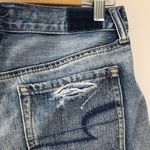 American Eagle  Vintage Hi Rise Festival Ripped patched cutoff jean shorts 2 S 27 Photo 5