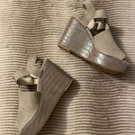 BC Footwear BC Taupe Embossed Faux Snakeskin Platforms Photo 9