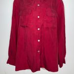 Dress Barn  100% Silk Blouse Size L Excellent Photo 2