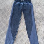 PINK - Victoria's Secret  Blue Heart Workout Seamless High Waist Leggings bluesize S Photo 5