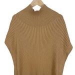 Banana Republic Tan Light Brown Short Sleeve Sweater Tunic Size XS/Small Photo 2