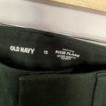 Old Navy NWT emerald green high rise pixie flare secret smooth pockets size 12 Photo 2