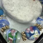 East 5th  Women Bracelet and Earrings Set Artisan Fashion Jewelry New Floral Photo 2