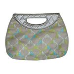 Vera Bradley  Boardwalk Quilted Faux Leather Birds Sittin In A Tree Clutch Purse Photo 0