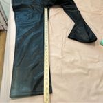 Judy Blue ‎ Faux Leather Black Tummy Control High Rise Straight Leg Pants Size 32 Photo 12