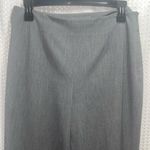 Saks 5th Avenue REAL CLOTHES BY SAKS FIFTH AVENUE Gray Dress Flat SlimmingFront Womens Pant Sz6 Photo 1