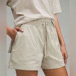Lululemon  Dance Studio High-Rise Shorts 3.5” Mojave Tan Size 4 Like New Photo 2