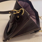 Coach Kristin Spectator Mahogany/Purple Leather North South Tote w/COA 18303 Photo 8