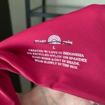 Toast Swim x Free People One Shoulder Bikini Top Pink Size L Photo 2