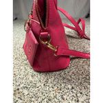 Bebe  Fabiola Pink Mini Dome Crossbody Satchel with Card Case Photo 3