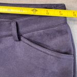 Tommy Hilfiger  Faux Suede Berkeley Ankle Pants Womens 2 Navy Blue Stretch Preppy Photo 7