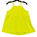 Sweet Wanderer Neon Yellow Strappy Tank Top Size Small Photo 4