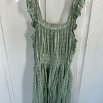 Maurice's Maurice’s Green Plaid Sleeveless Dress Photo 3