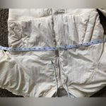 No Comment Cream Bomber Jacket with Quilted Design and High Collar Photo 3