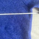 Sézane Sezane royalty blue sweater with ruffles  Photo 5