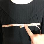 Universal Threads NWOT Black Pintucked Long Sleeved Blouse Top New Photo 4