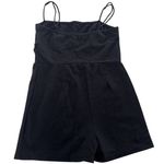 Urban Outfitters Romper Womens Large Black Emmy Bustier Strappy Casual Photo 0