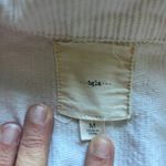 Ladies tgla White Corduroy Jacket/Shirt With Pockets. Size Medium Photo 3