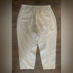 ZARA like-New Linen Blend Straight Leg Ankle Pants Size XL Photo 4