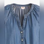 Levi's NWT Cecile Midi Dres Blue Oversized XS Photo 4